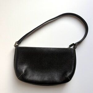 Tusk Pebbled Leather Shoulder Bag